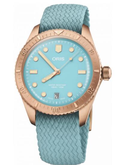Oris Divers Sixty-Five ‘Cotton Candy’ Replica Watch 01 733 7771 3155-07 3 19 02BR